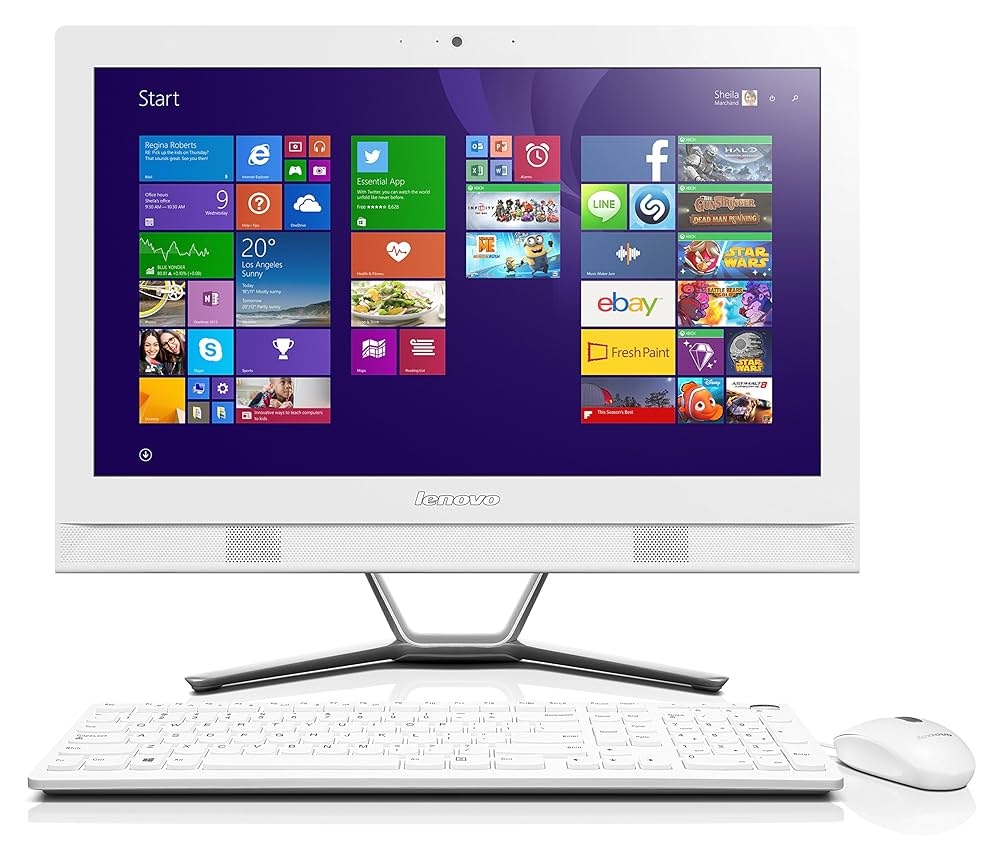 Lenovo C40 21.5-Inch HD All-in-One Desktop PC (AMD A6-6310